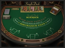 Single Deck Blackjack