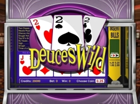 Deuces Wild Video Poker
