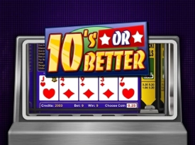 Tens or Better Video Poker