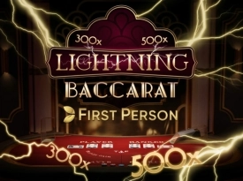 First Person Lightning Baccarat